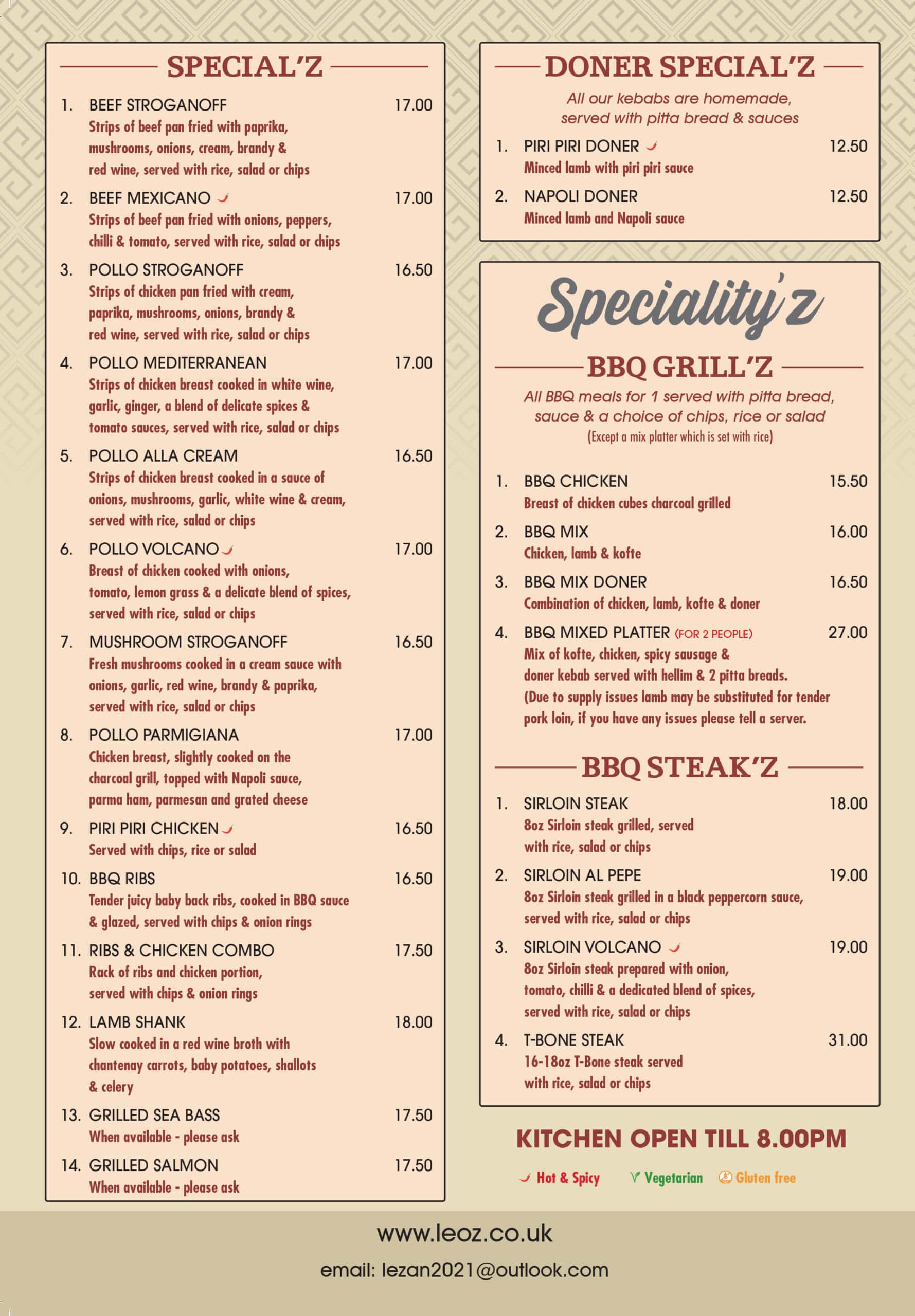 table menu page 2