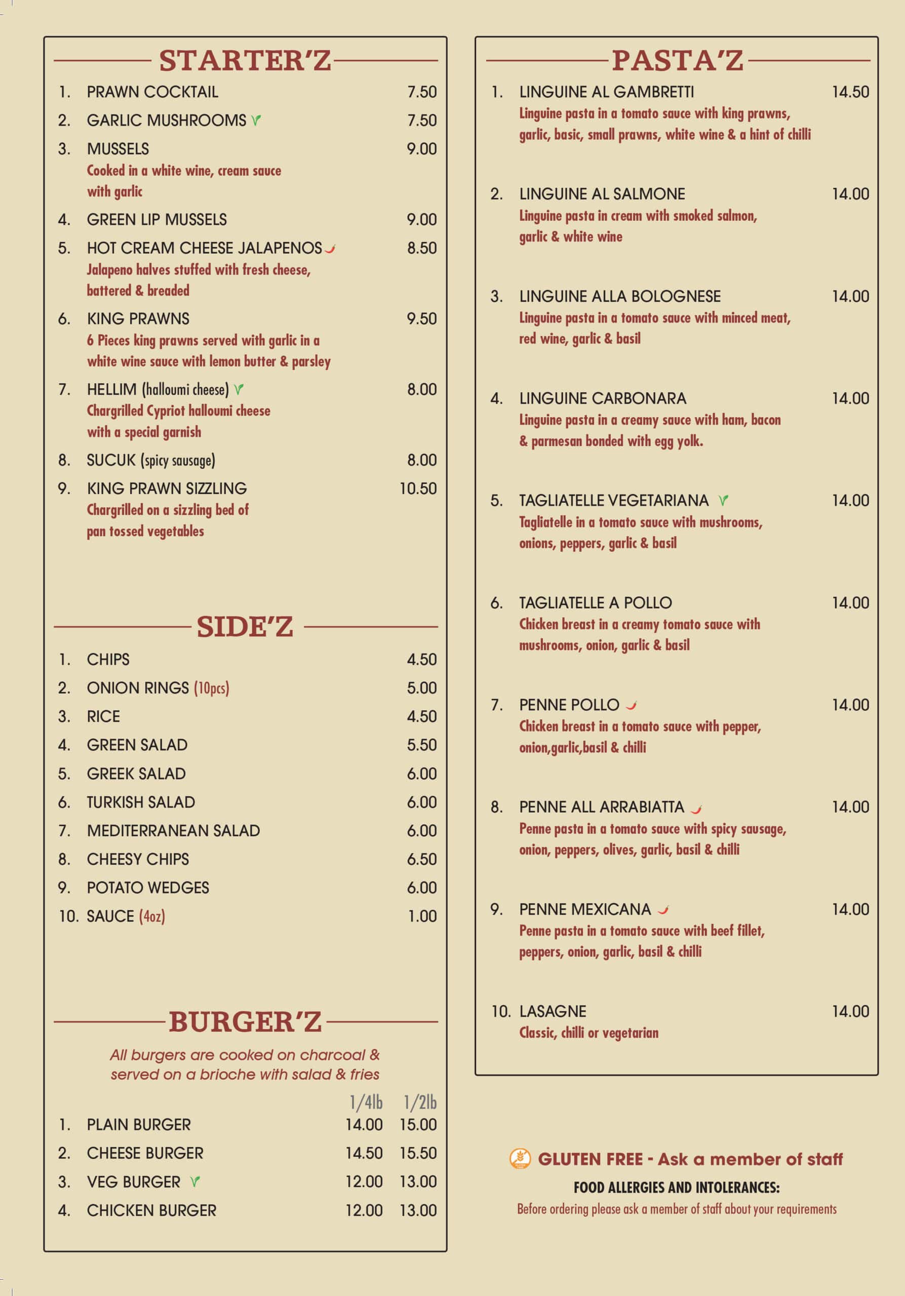 table menu page 3