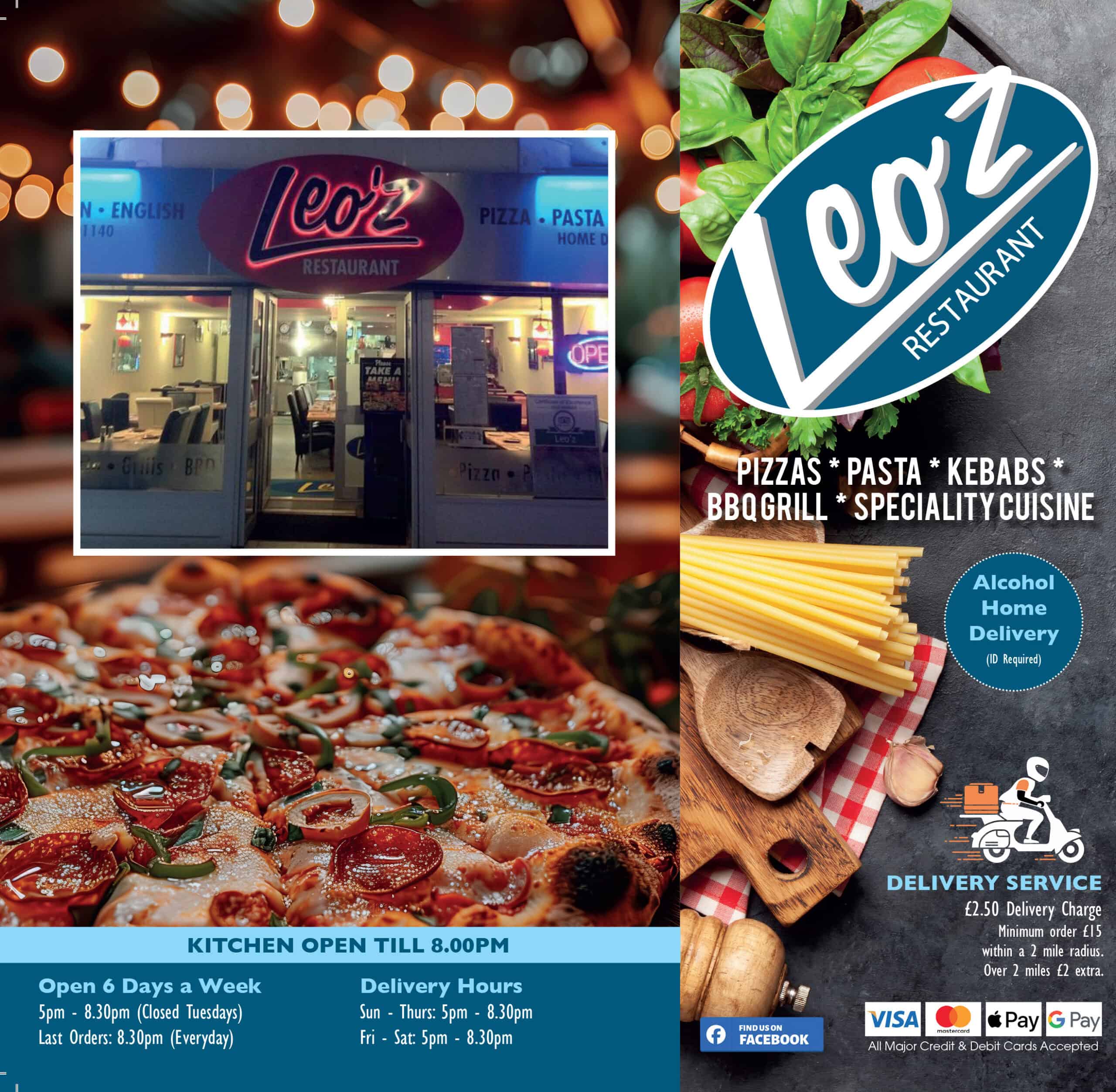 Takeaway Menu Page 1